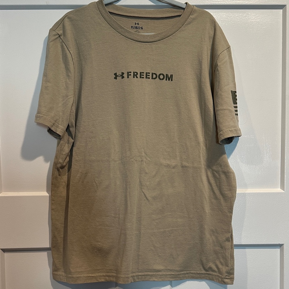 Under Armour Kids Freedom Tee - Olive